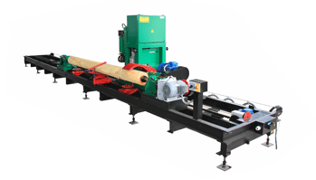 Figure 2 - machine for cylindrical shaping of logs -6.5